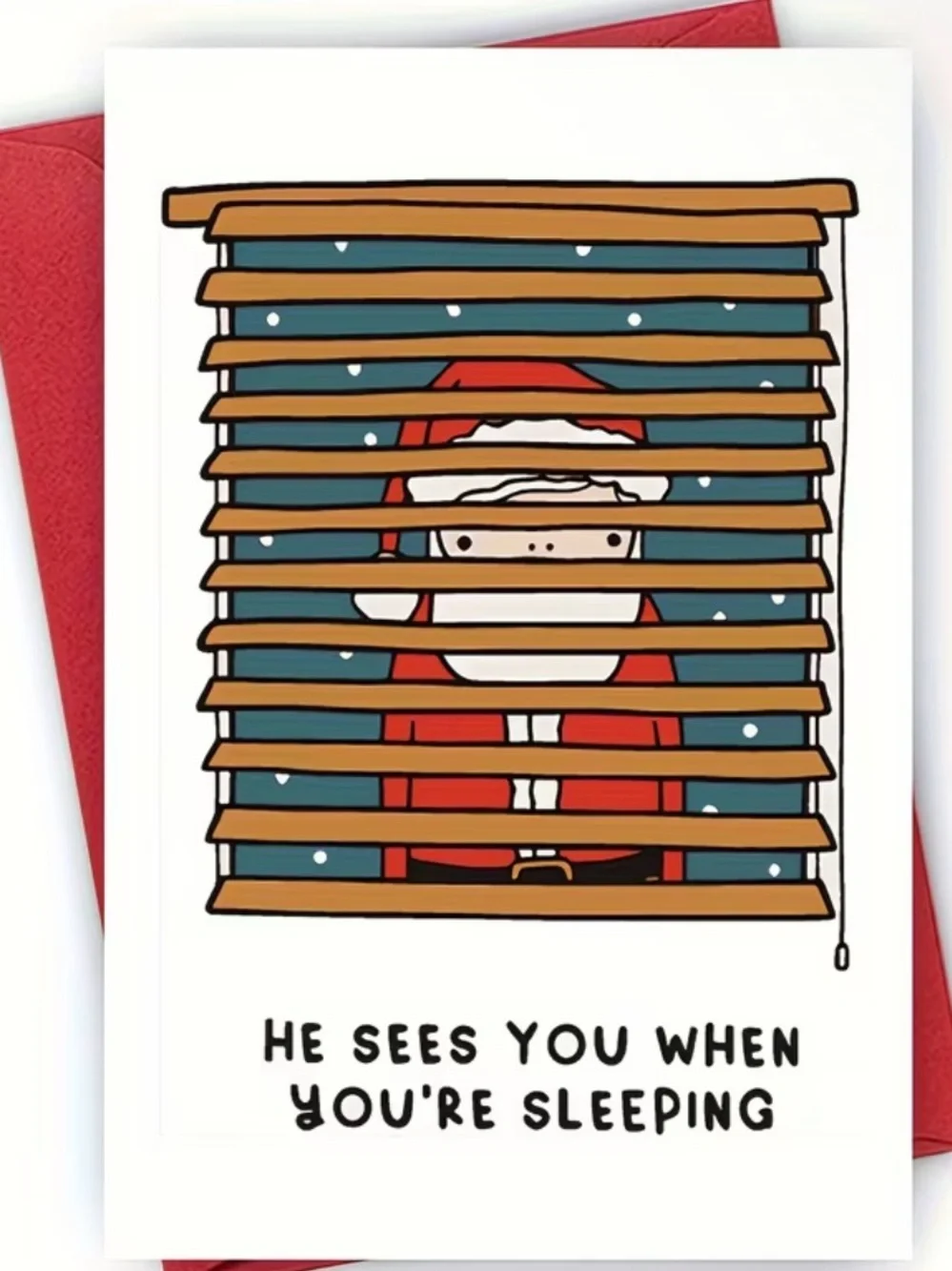 Creepy Funny Holiday Card